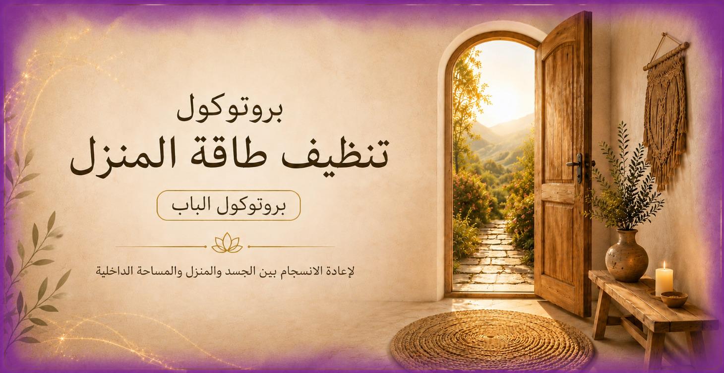 بروتوكول تنظيف طاقة المنزل