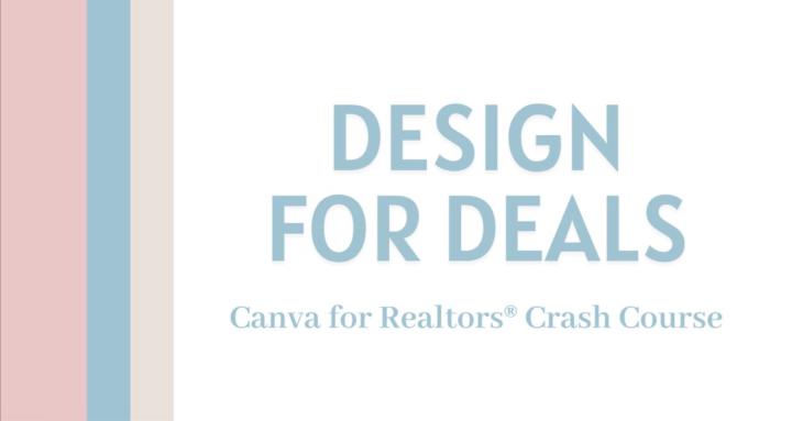 Design For Deals Canva Course
