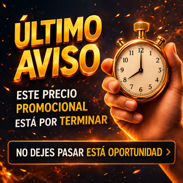 Última Llamada para Aprovechar el Descuento 💸