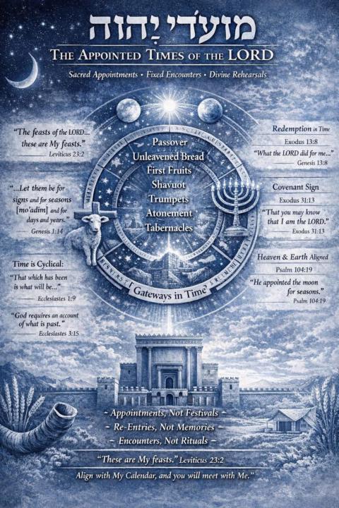 The appointed times of the Lord