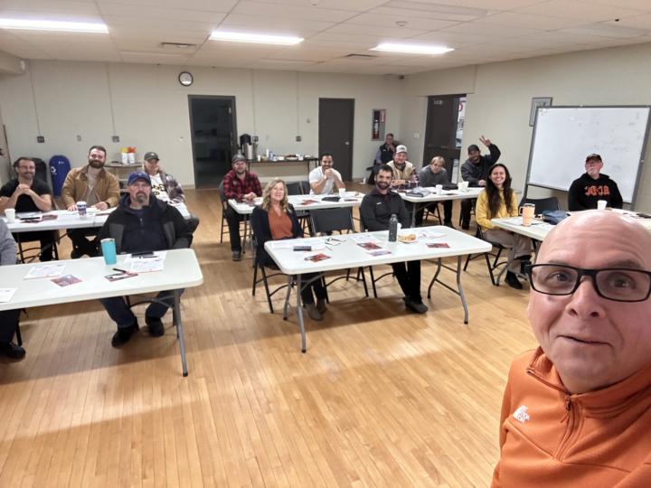 Presentation to Contractors Today.