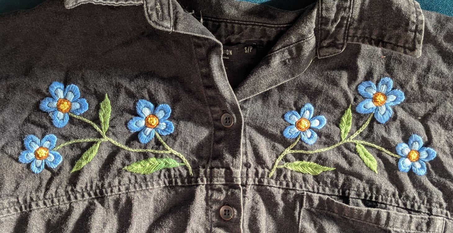 Blue Flower Digital Pattern & Tutorials