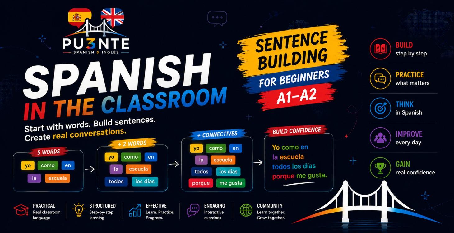 Sentence Building in Spanish [Beginners]