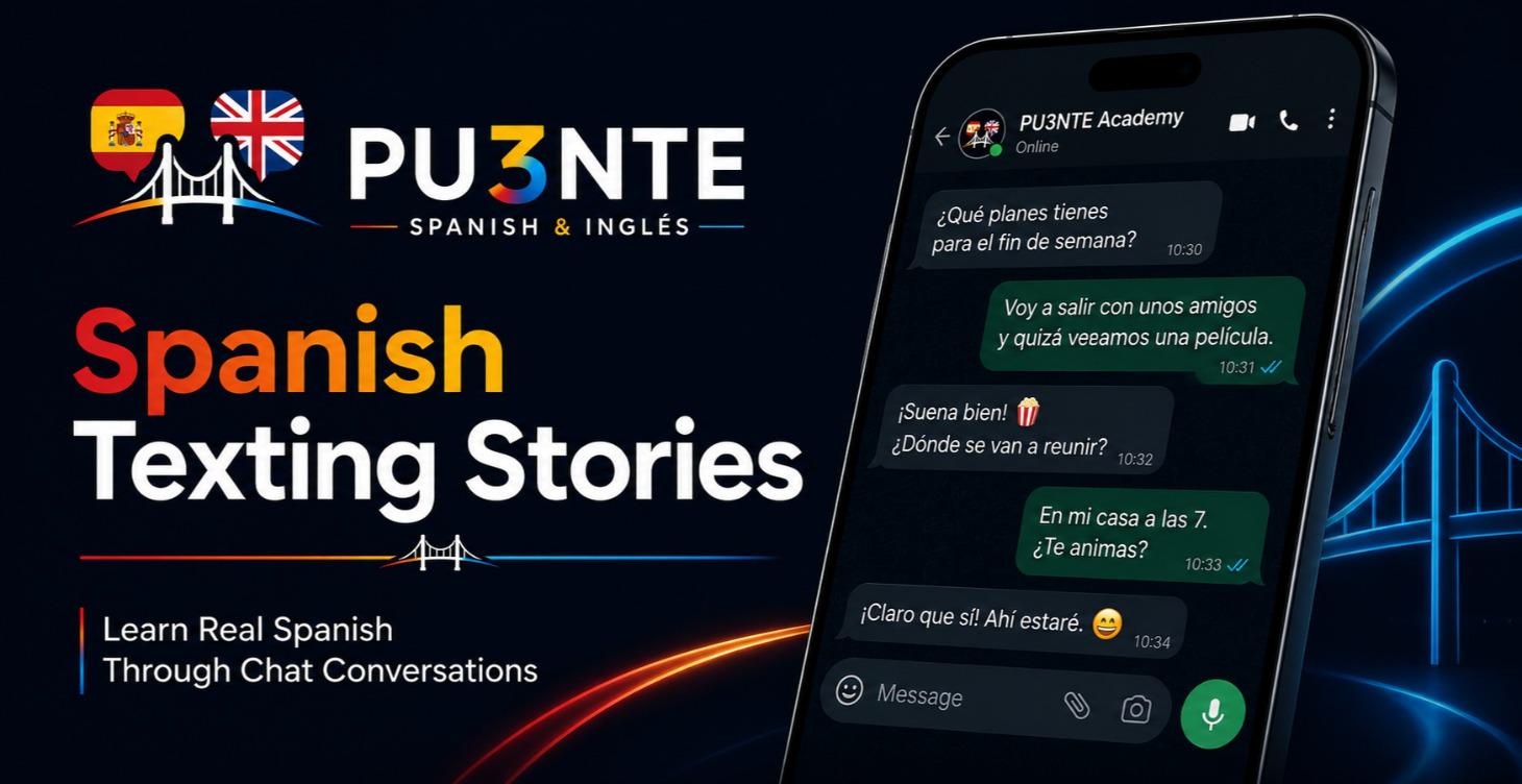 🇪🇦  Spanish Text-Message Stories: A1-C2