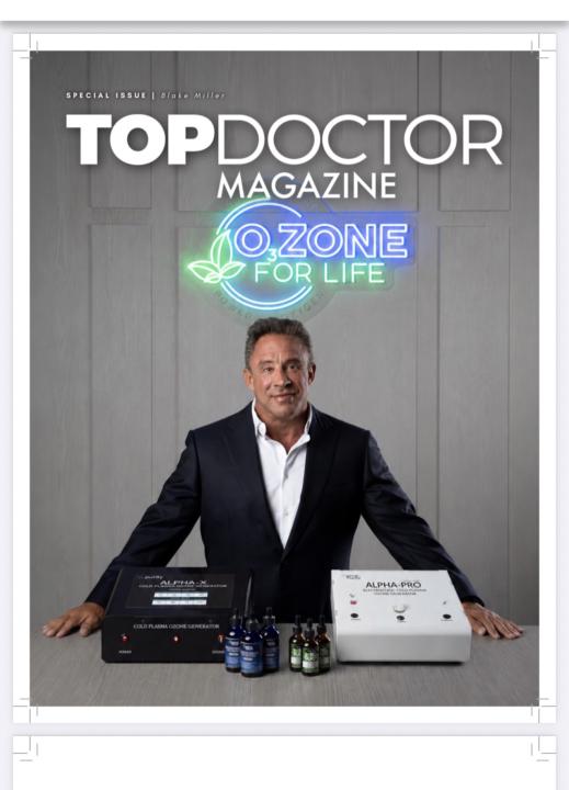We made the cover for Top, Dr. magazine!