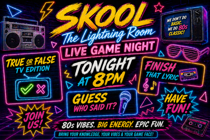Live Game Night 80s Part 2