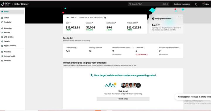 TIKTOK SHOP VIRTUAL ASSISTANT AVAILBLE 