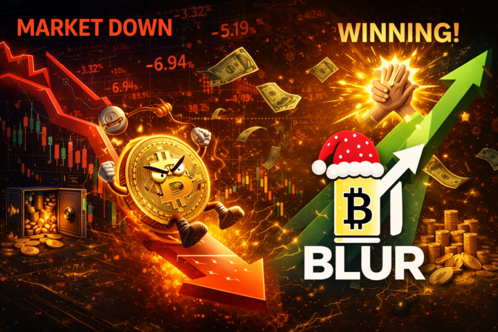 Market is red.We are winning.