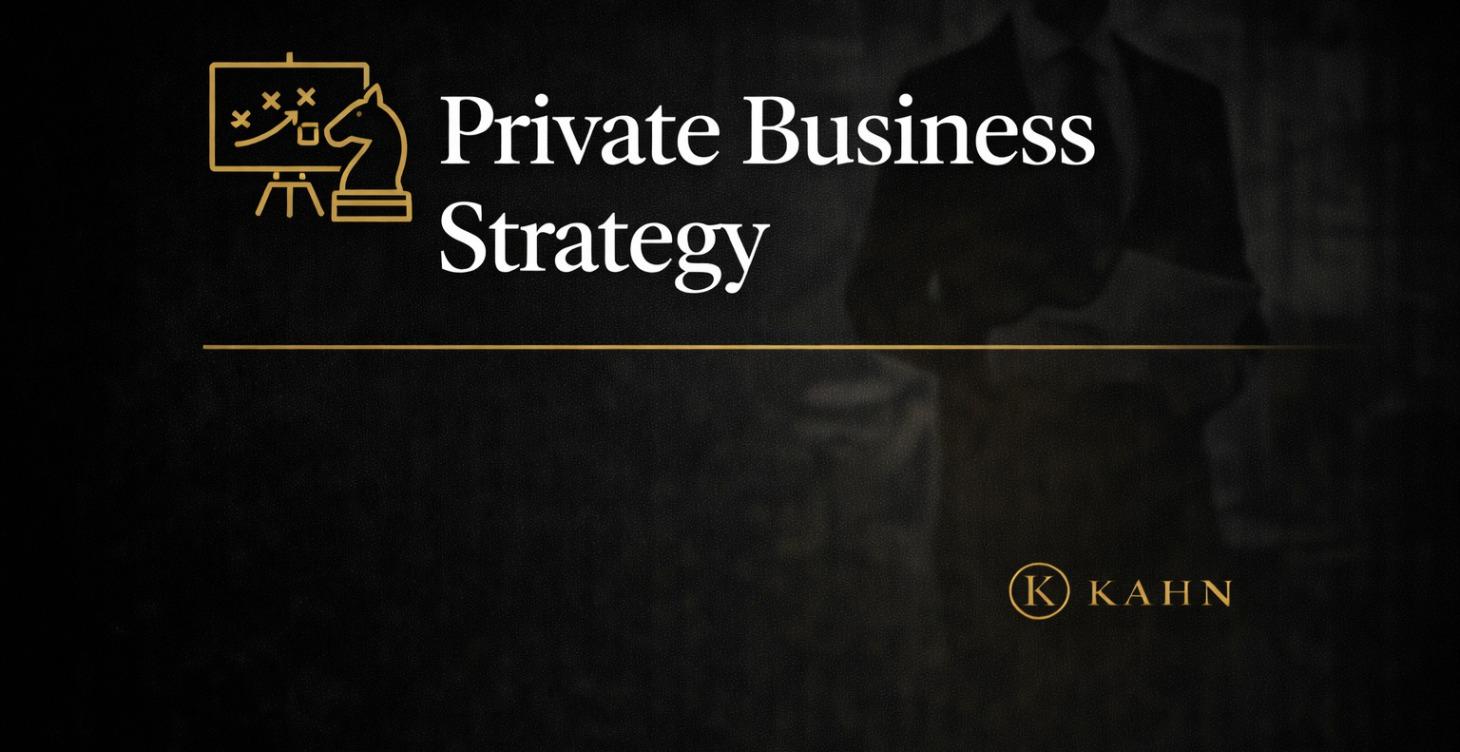 Private Business Strategy