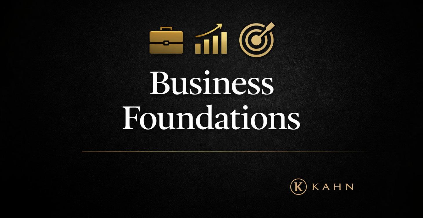 Business Foundations