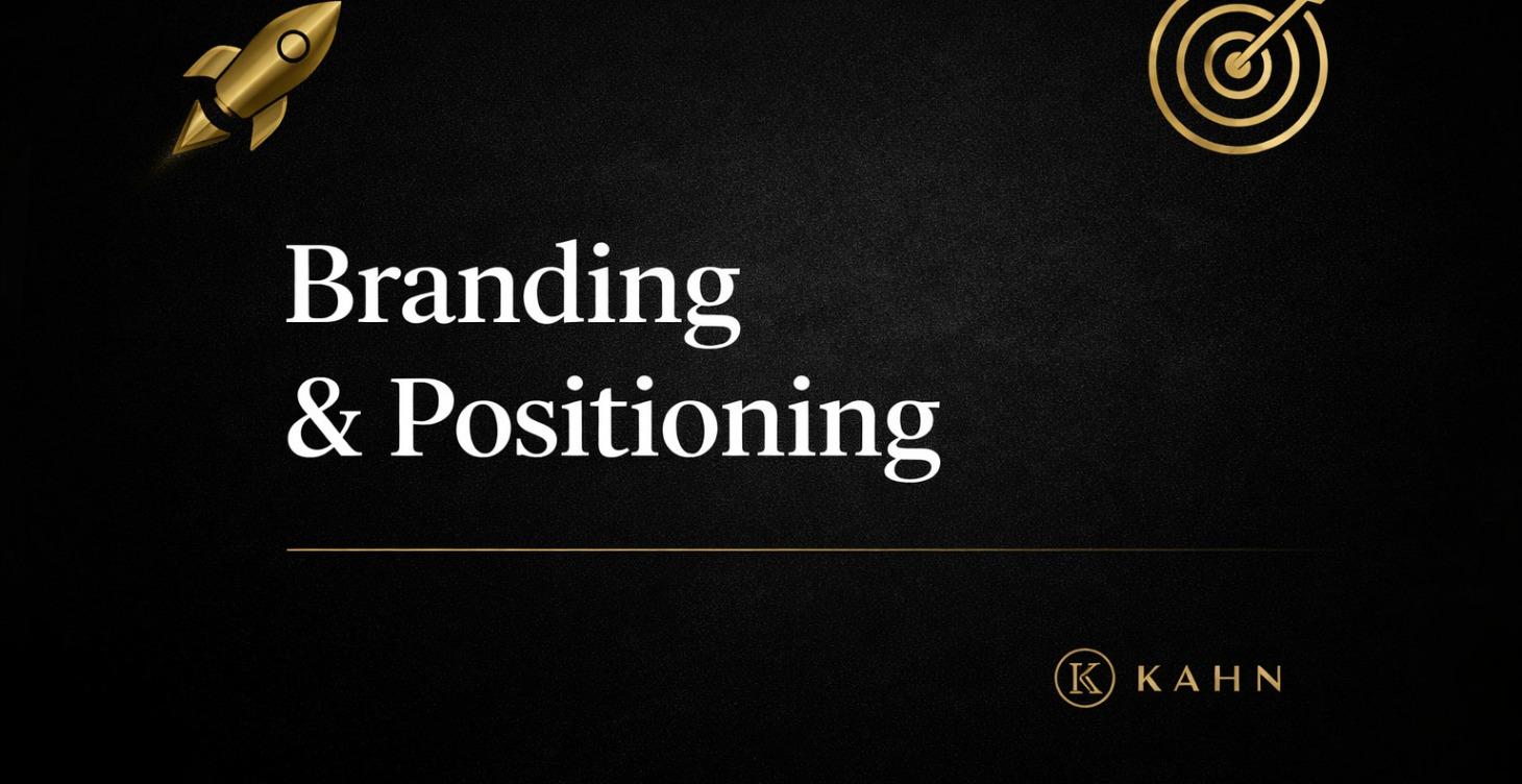 Branding & Positioning