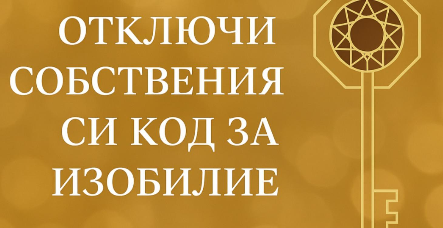 Отключи собственият си код за Изобилие