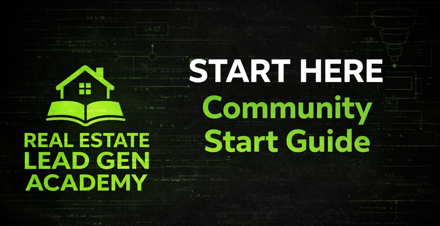 Start Here 📌  Community Start Guide!