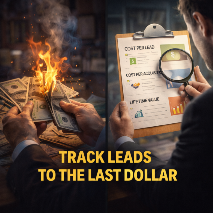 You’re broke because you don't track these 3 lead generation metrics