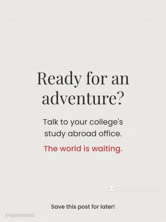 Studying Abroad