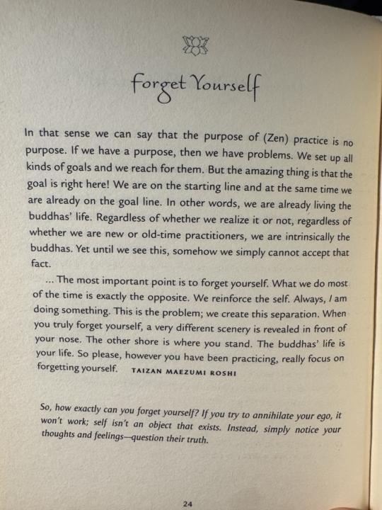 Forget Yourself