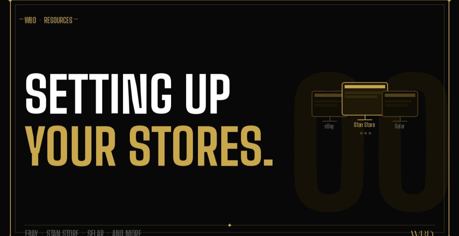 Setting Up Your Stores