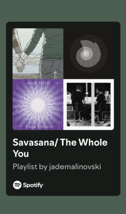 Spotify Links for your practice…