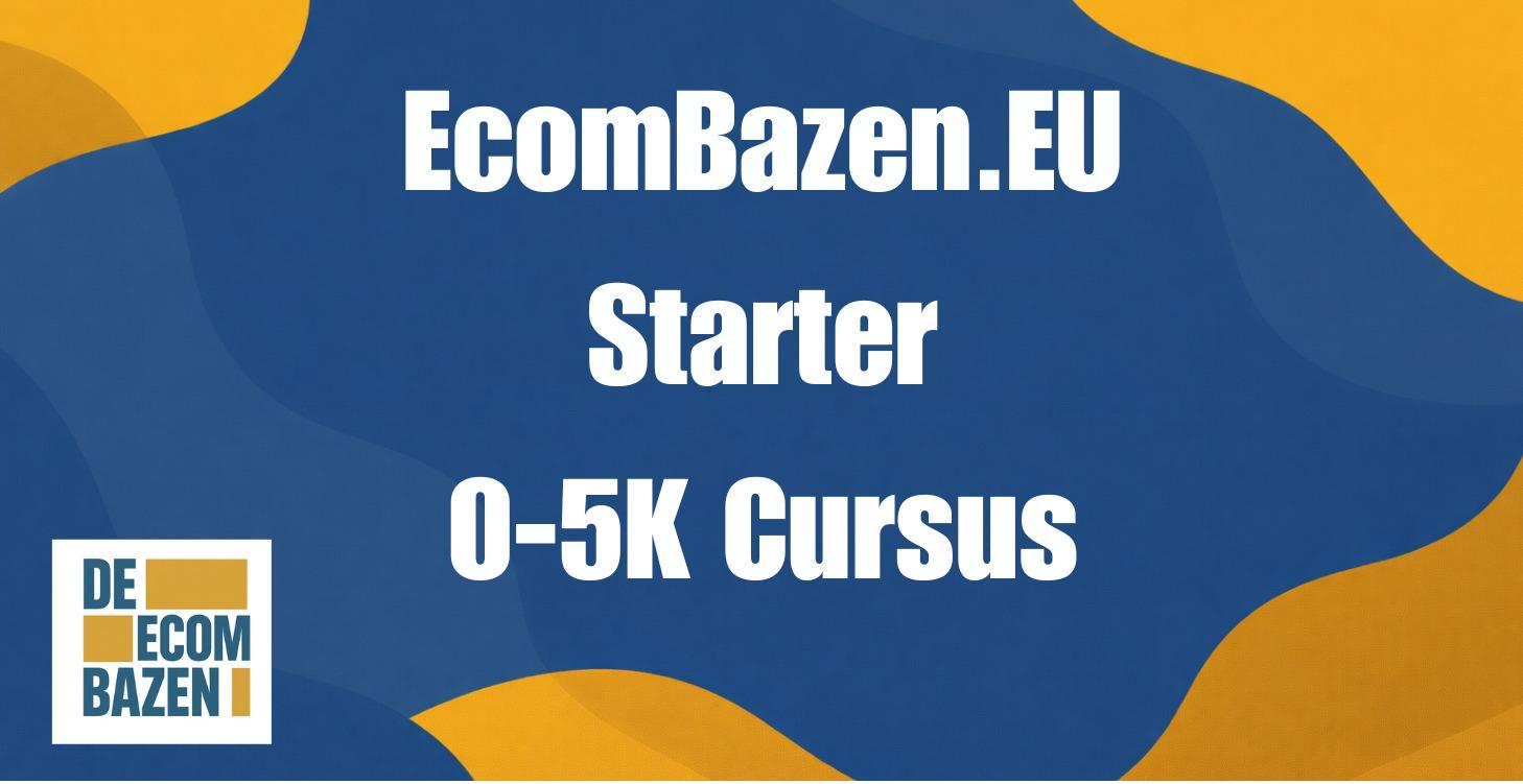 Starter - 0-5K omzet per maand