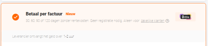 Heeft iemand ervaring met deze nieuwe payment optie?