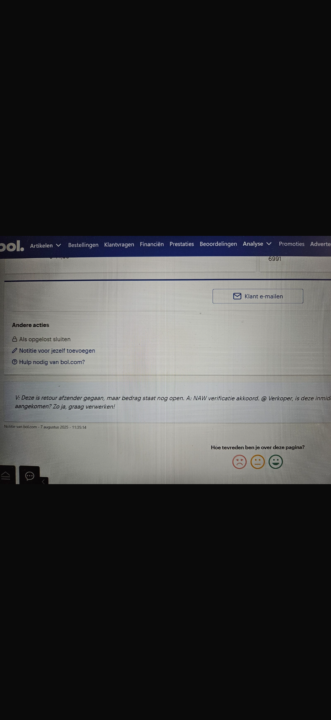 Help! Snap de klantvraag niet.