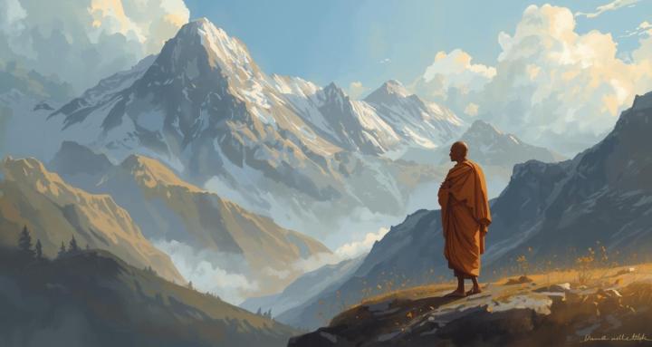 Being still in the storm.