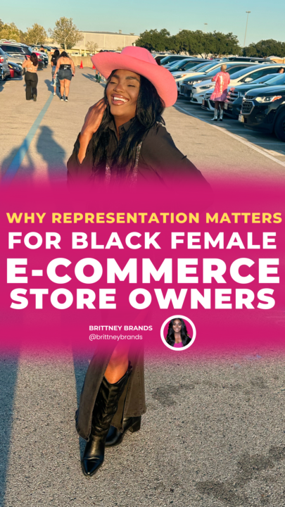 🌟 Let’s talk about why representation is crucial for Black female eCommerce store owners! 🌟