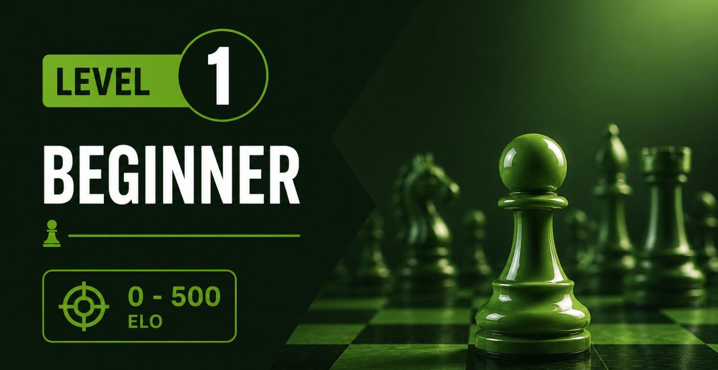 Level 1: 0–500 Elo