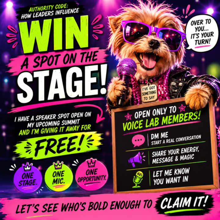 Win a Spot on the Stage -Come on Down 
