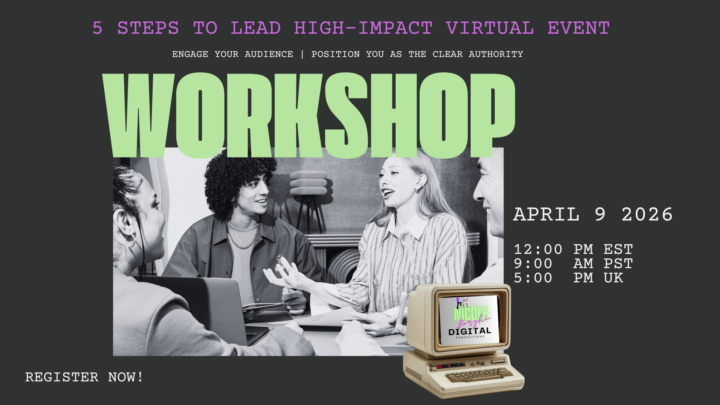 5 Steps to Lead High-Impact Virtual Event 🎥Workshop
