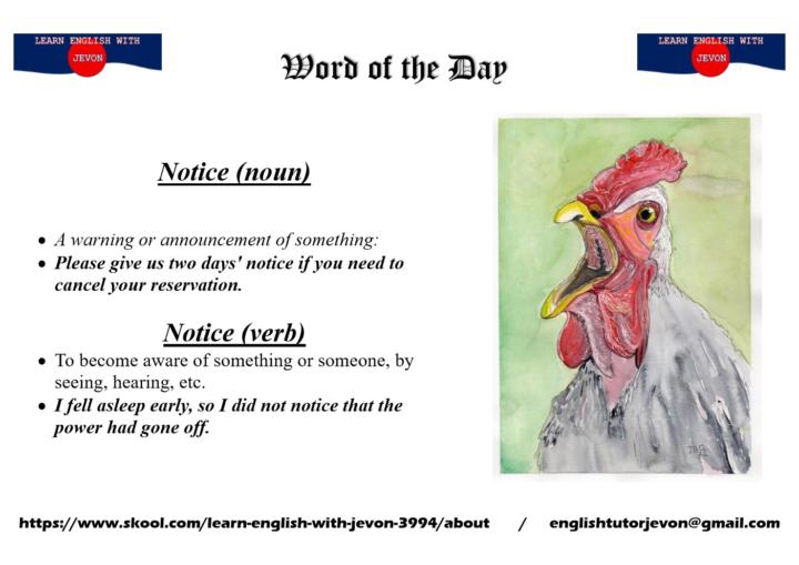 Word of The Day