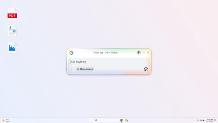 📣 AI News: Google dodaje AI do skrótu Alt + Spacja w Windowsie