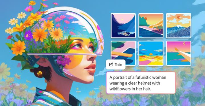 Adobe Firefly nauczy się Twojego stylu graficznego