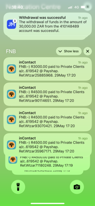 R30K Withdrawal from UMnotho Bot🤑