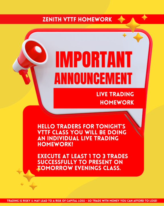 🚨Zenith VTTF Homework For Tonight 🥳