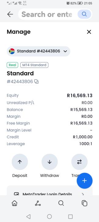 My first time in trading using uMnotho Bot I received a profit of R15569. 13 Am very excited. Pupuupupuuu 😂 