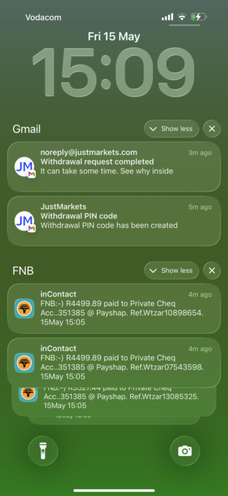 R38 000 Withdrawal, Danko Leruo Bot💰