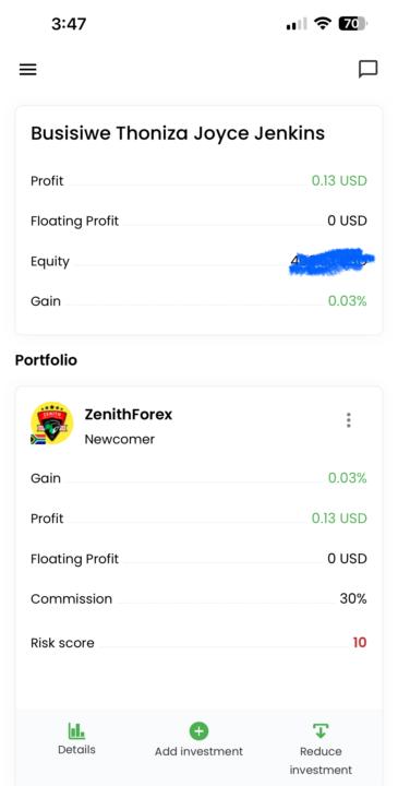 Copy trading in action .We need to pray for our success and our leadership.