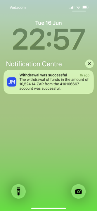 R10524 Withdrawal from Leruo Bot💰