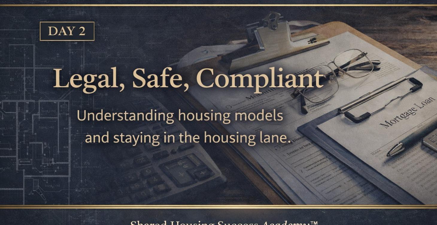 Day 2 — Legal, Safe, Compliant