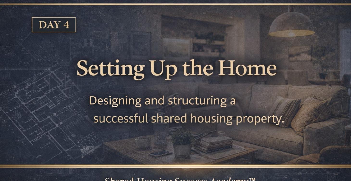 Day 4 — Setting Up the Home