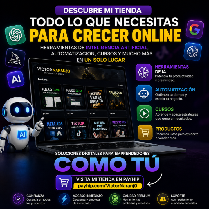 🚀 La tienda que todo emprendedor digital debería conocer