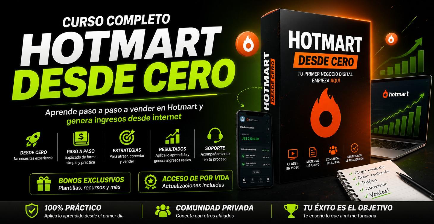 HOTMART DESDE CERO