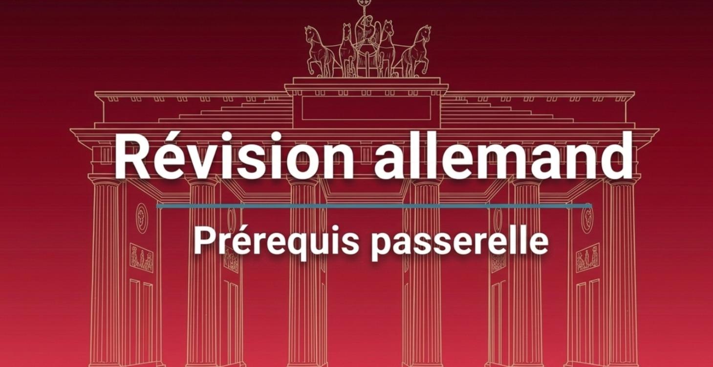 Révision allemand