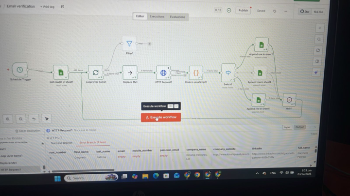 Need Help In N8N workflow