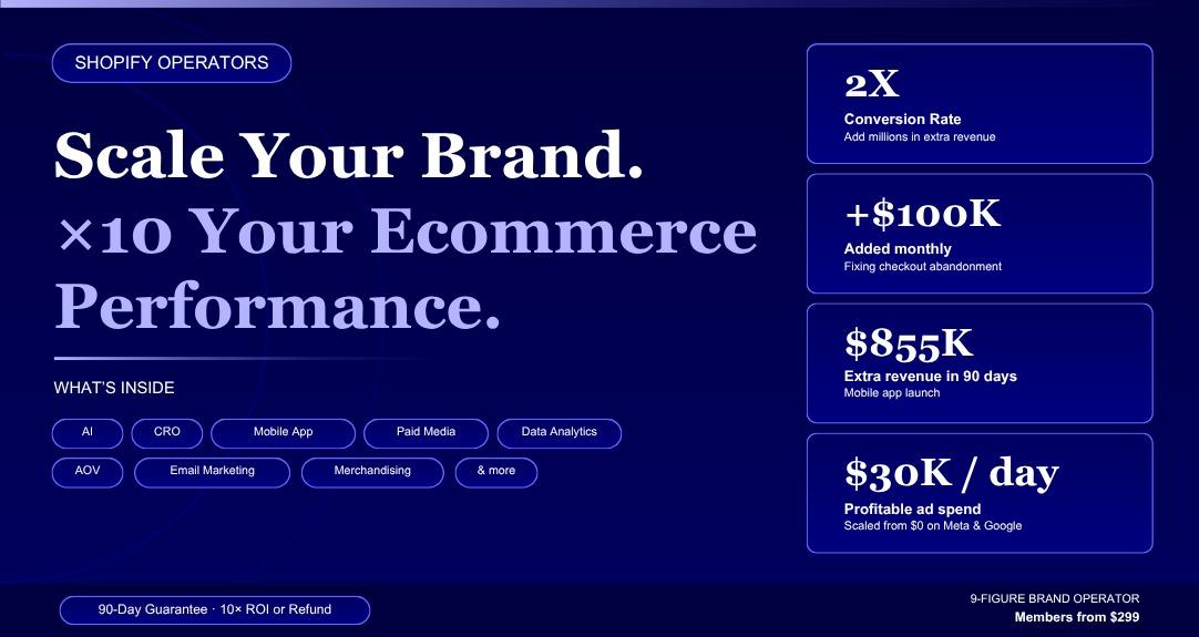 X10 ROI Ecommerce Club