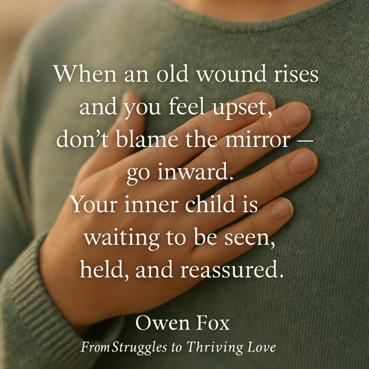 ✨ When Old Wounds Rise — Speak to the Child Within