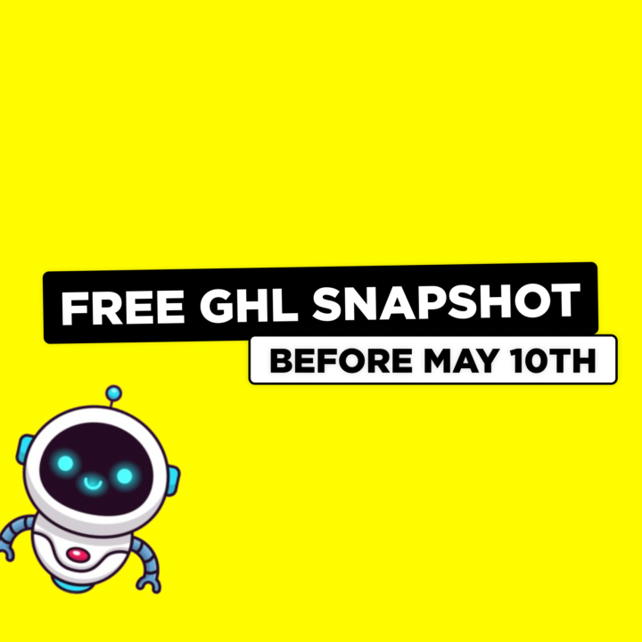 We're building a Highlevel Snapshot this week! (Free before May 10th)