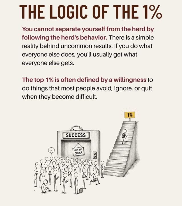 Most people want extraordinary results.
