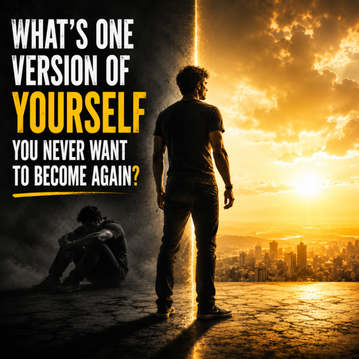 What’s One Version of Yourself   You Never Want to Become Again?